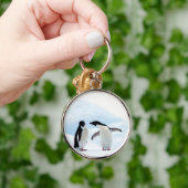 アデリーペンギン キーホルダー (手)