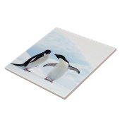 アデリーペンギン タイル (側面)