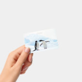 アデリーペンギン バッジ (手持ち)