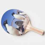 アデリーペンギン・ピゴスケリス南極 卓球ラケット (横)