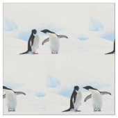 アデリーペンギン ファブリック (クローズアップ)