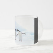 アデリーペンギン フロストグラスマグカップ (正面右)