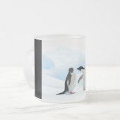 アデリーペンギン フロストグラスマグカップ (正面左)