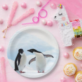 アデリーペンギン ペーパープレート (パーティー)