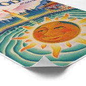 アデルボデンスイスヴィンテージ旅行ポスター ポスター (角)