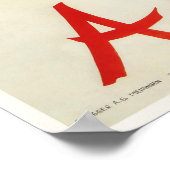 アデルボデン,スイス,スキー旅行ポスター ポスター (角)