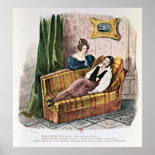 アデル・ダーヴィーの役でマリー・ドーヴァル ポスター (正面)