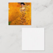 アデル・ブロッホ・バウアーのグスタフクリムトポートレート エンクロージャーカード (正面/裏面)