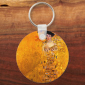 アデル・ブロッホ・バウアーのグスタフクリムトポートレート キーホルダー (正面)