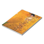 アデル・ブロッホ・バウアーのグスタフクリムトポートレート ノートパッド (回転)