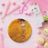 アデル・ブロッホ・バウアーのグスタフクリムトポートレート ペーパープレート (パーティー)