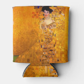 アデル・ブロッホ・バウアーのグスタフクリムトポートレート 缶クーラー (正面)