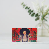 アデル・ブロッホ・バウアーIIのグスタフクリムトポートレート エンクロージャーカード (スタンド正面)