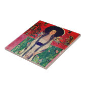 アデル・ブロッホ・バウアーIIのグスタフクリムトポートレート タイル (側面)