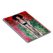 アデル・ブロッホ・バウアーIIのグスタフクリムトポートレート ノートブック (右側)