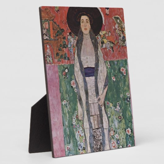 アデル・ブロッホ・バウアーIIのグスタフクリムトポートレート フォトプラーク (側面)