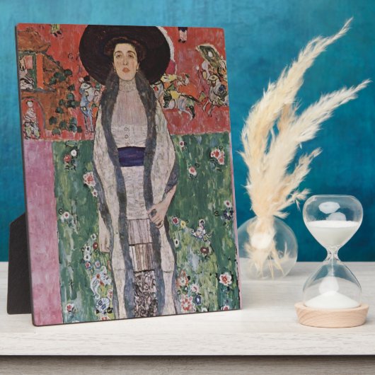 アデル・ブロッホ・バウアーIIのグスタフクリムトポートレート フォトプラーク (側面)