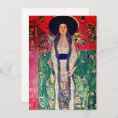 アデル・ブロッホ・バウアーIIのグスタフクリムトポートレート 招待状 (正面/裏面)