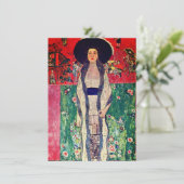 アデル・ブロッホ・バウアーIIのグスタフクリムトポートレート 招待状 (スタンド正面)