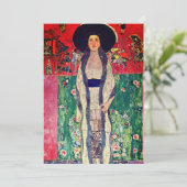 アデル・ブロッホ・バウアーIIのグスタフクリムトポートレート 案内状 (スタンド正面)