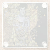 アデレクリムトコースター ガラスコースター (裏面)