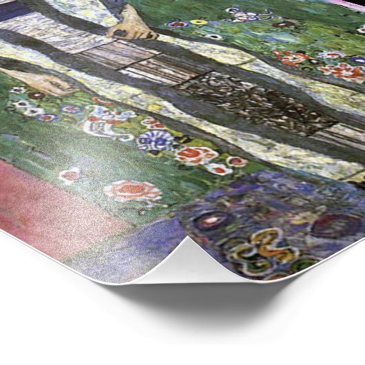 アデレブロッコバイグスタフクリムトアールヌーボーアート フォトプリント (角)