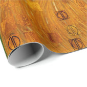 アデレブロッホ-バウアーIのグスタフクリムトポートレート ラッピングペーパー (ロールコーナー)