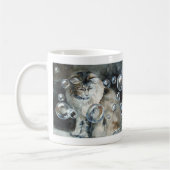 アデレードおよび泡マグ コーヒーマグカップ (左)