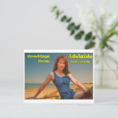 アデレードからのGreatings ポストカード (スタンド正面)