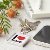 アデレードが好き キーホルダー (側面)