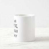 アデレードのスポーツファンでいること コーヒーマグカップ (中央)