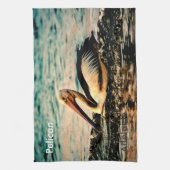 アデレードのペリカン キッチンタオル (縦)