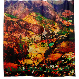 アデレードの丘 シャワーカーテン