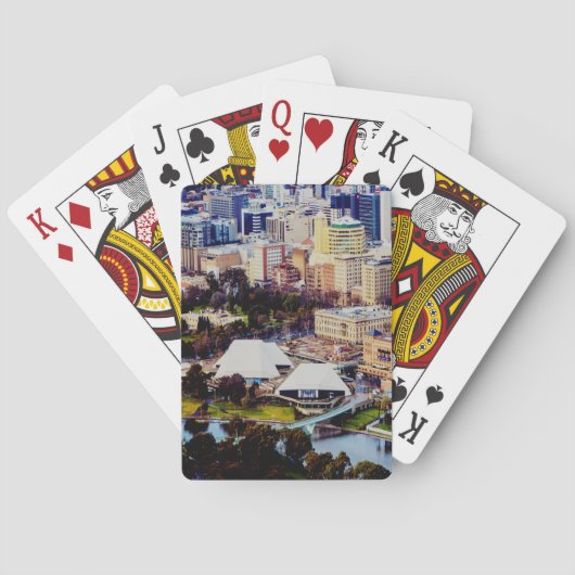 アデレードの眺め トランプ (裏面)