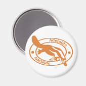 アデレードスタンプ マグネット (正面/裏面)
