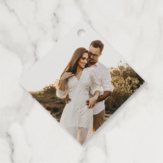 アデレード結婚モノグラム フェイバータグ (裏面)