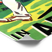 アデレード・オーストラリア・ヴィンテージ旅行ポスター復元 ポスター (角)