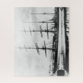 アデレード・クリッパーの市1800s ジグソーパズル (縦)