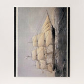 アデレード・クリッパーの市1800s ジグソーパズル (縦)