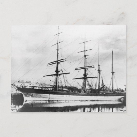 アデレード・クリッパーの市1800s ポストカード (正面)