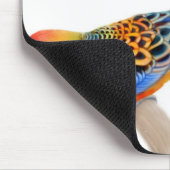 アデレードRosellaのオウムのマウスパッド マウスパッド (コーナー)