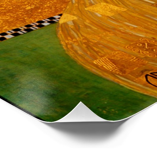 アデレ・ブロッホ・バウアーIのポートレート – グスタフクリムト ポスター (コーナー)