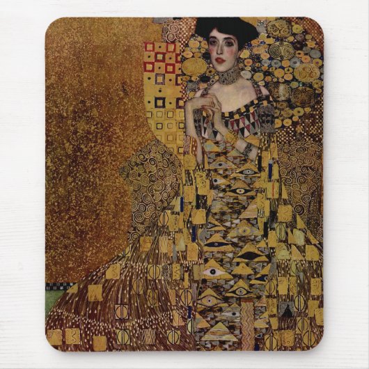 アデレ・ブロッホ・バウアーIポートレート マウスパッド (正面)