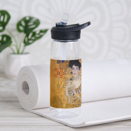 アデレ、レディ・イン・金ゴールドby Gustavクリムト、ヴィンテージ ウォーターボトル