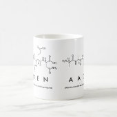 アデンのペプチド名mag コーヒーマグカップ (中央)