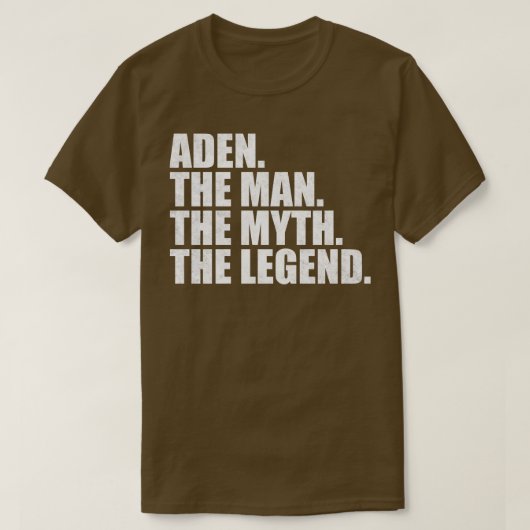 アデン名アデン与え名前 Tシャツ (デザイン正面)
