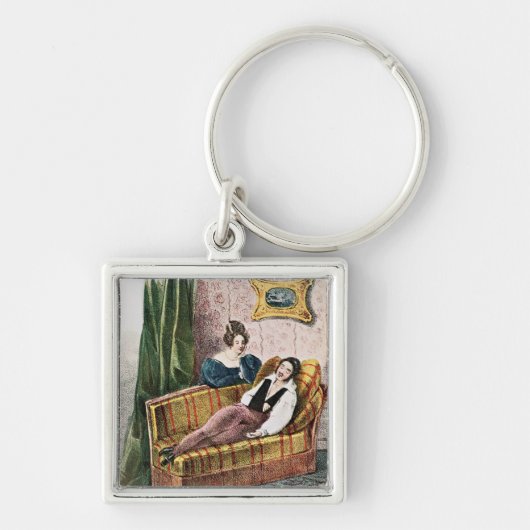 アデールのd'Herveyの役割のMarieドーバル キーホルダー (正面)