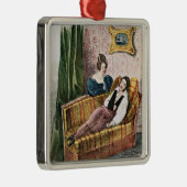 アデールのd'Herveyの役割のMarieドーバル メタルオーナメント (右)