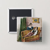 アデールのd'Herveyの役割のMarieドーバル 缶バッジ (正面&裏面)