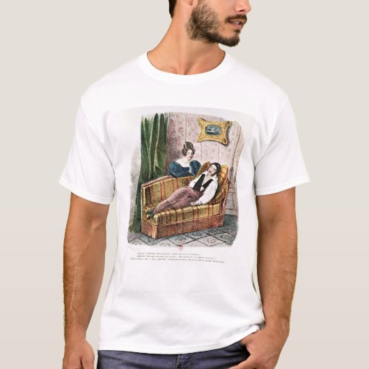 アデールのd'Herveyの役割のMarieドーバル Tシャツ (正面)